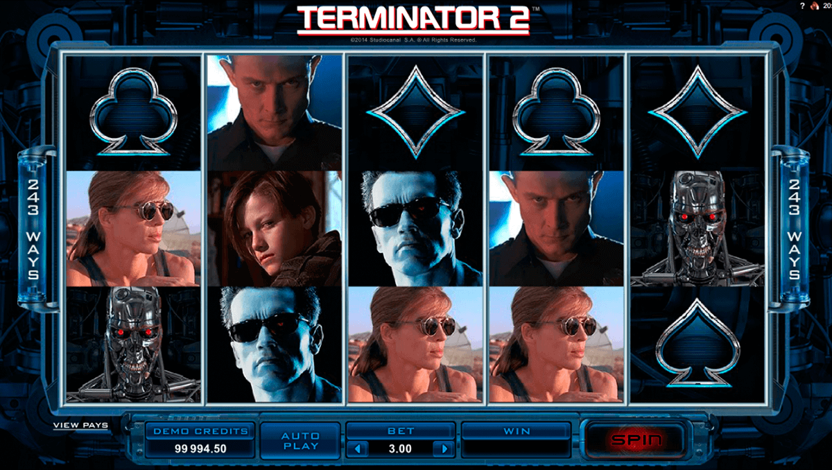 terminator microgaming gokkast