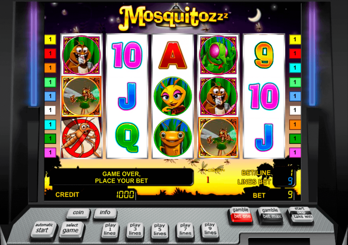the mosquitozzz novomatic gokkast