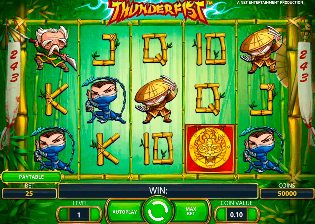 thunderfist netent gokkasten