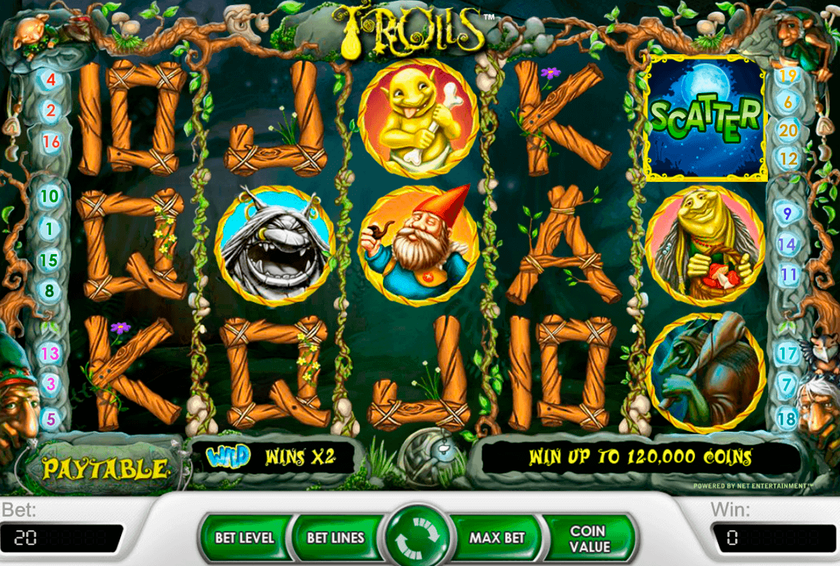 trolls netent gokkasten