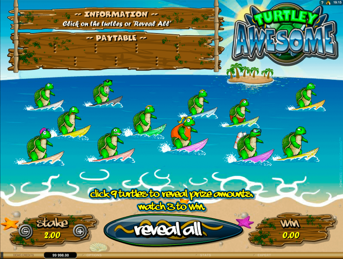turtley awesome microgaming krasloten