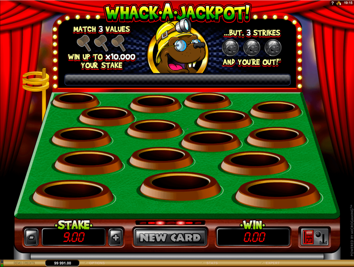 whack a jackpot microgaming krasloten
