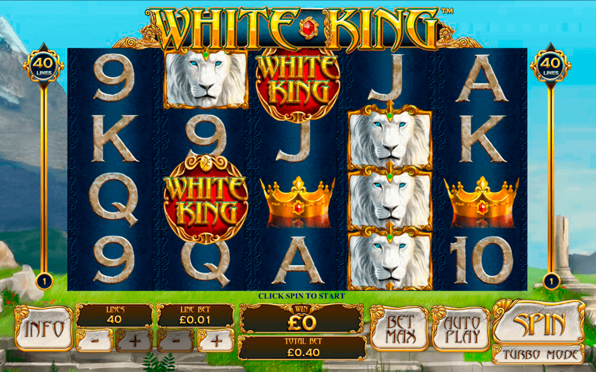 white king playtech gokkast