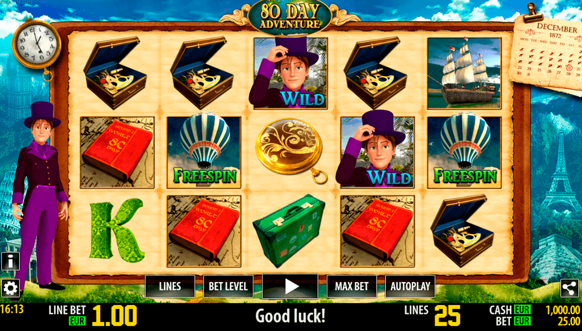 80 day adventure hd world match gokkast