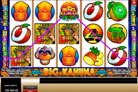 big kahuna microgaming gokkast