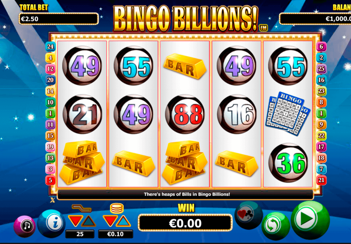 bingo billions nextgen gaming gokkast 