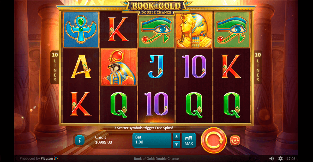 book of gold double chance playson 