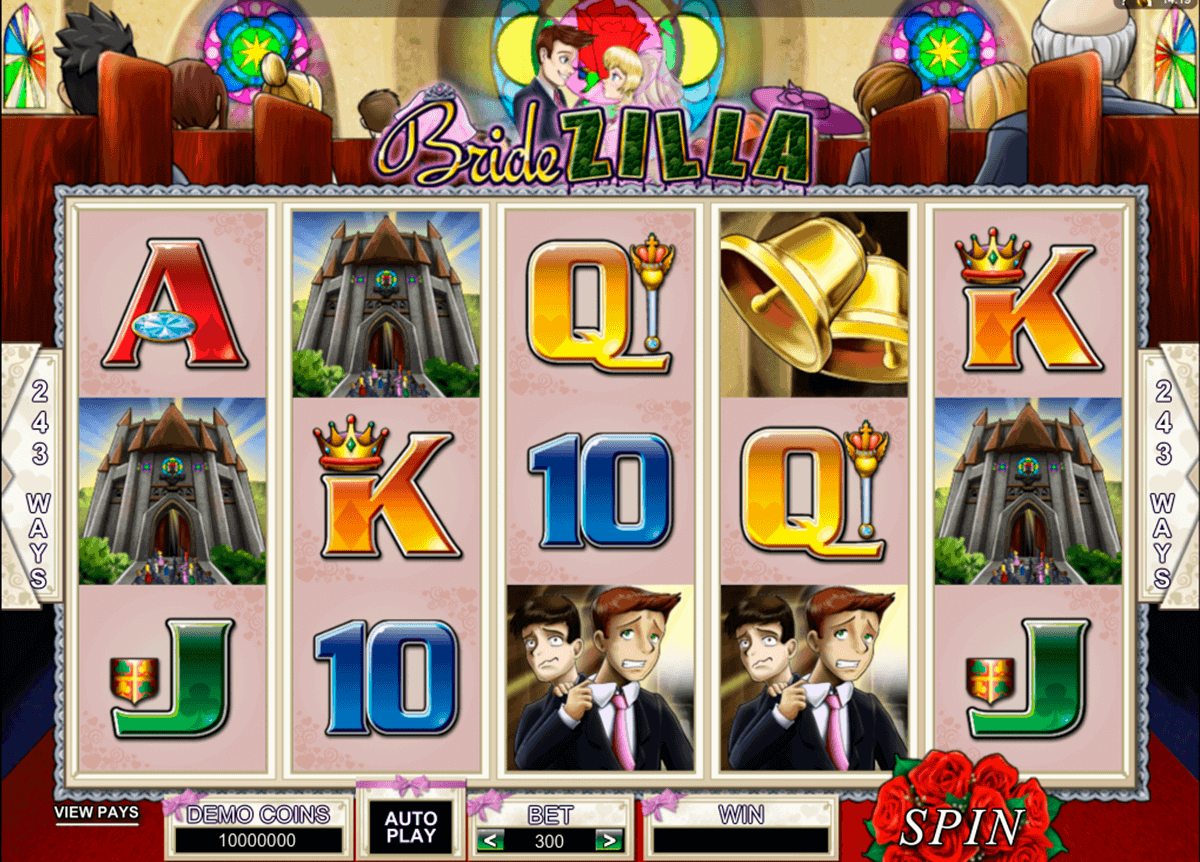 bridezilla microgaming gokkast