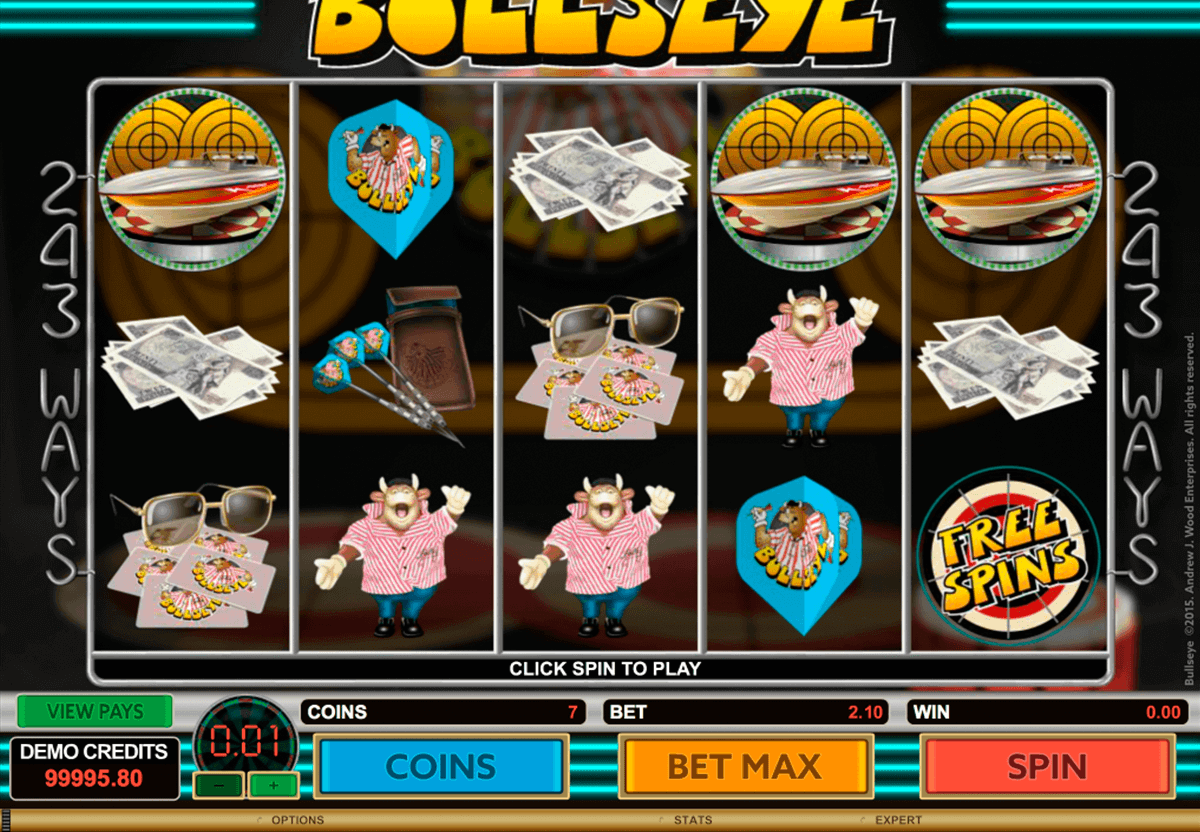 bullseye microgaming gokkast