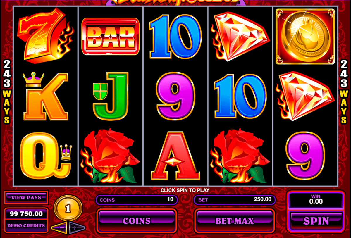 burning desire microgaming gokkast