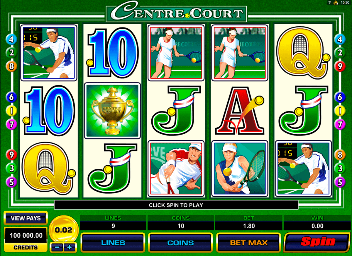 centre court microgaming gokkast