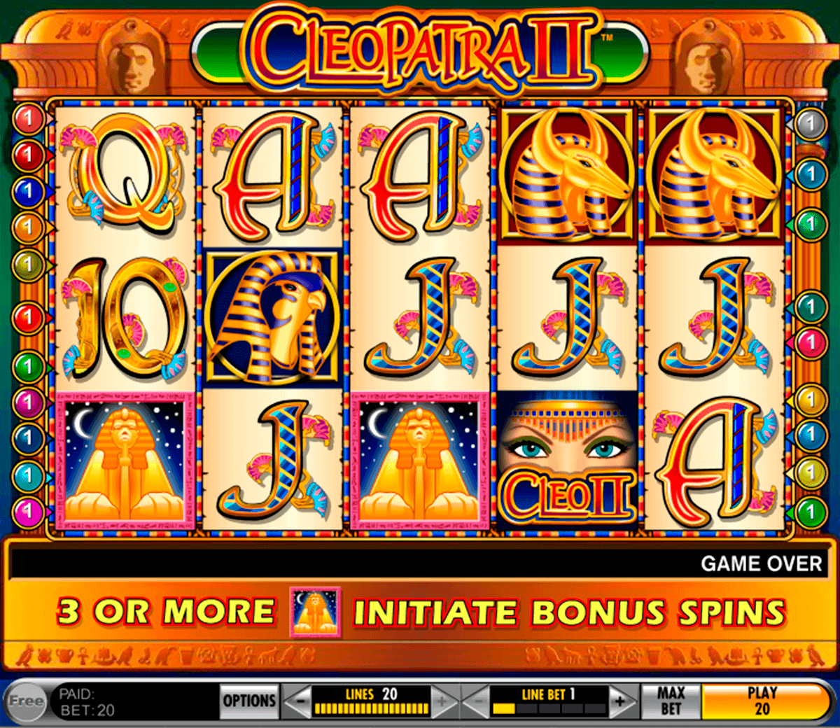 cleopatra ii igt gokkast 