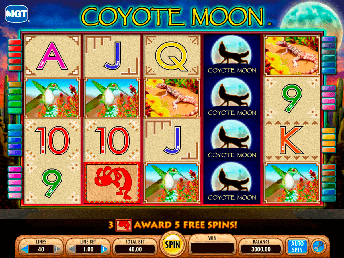 coyote moon igt gokkast