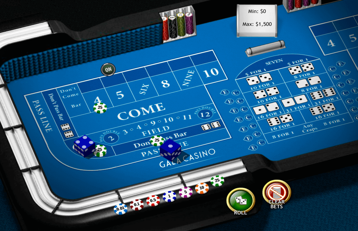 craps playtech 