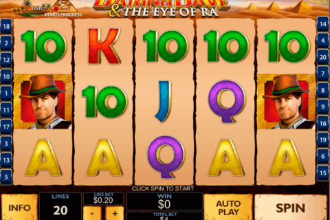 daring dave the eye of ra playtech gokkast