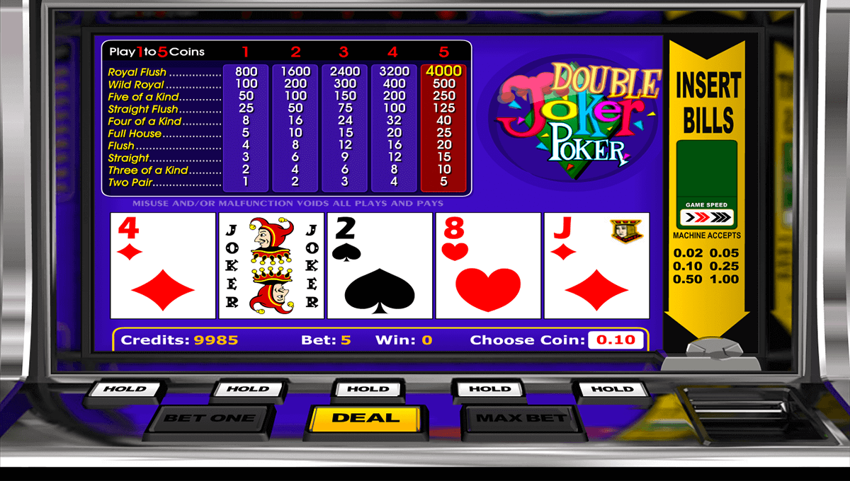 double joker poker betsoft 