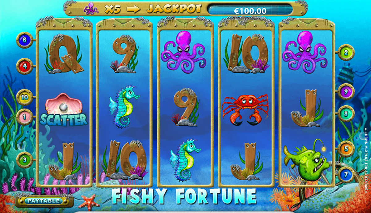 fishy fortune netent gokkast
