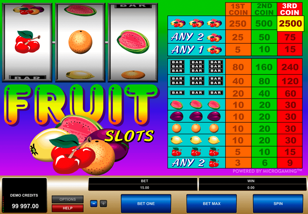 fruit slots microgaming gokkast 