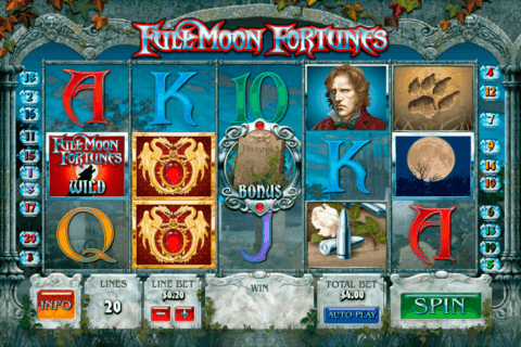 full moon fortunes playtech gokkast
