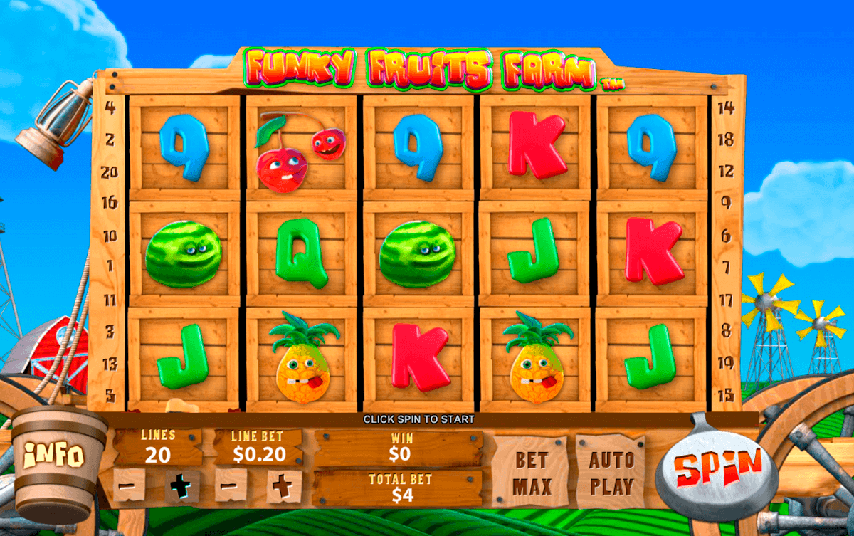 funky fruits farm playtech gokkast 