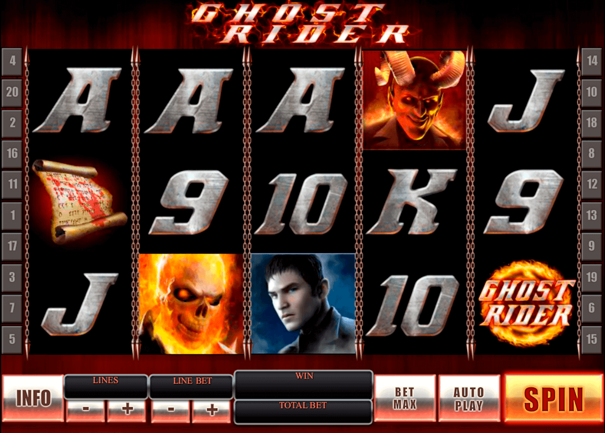 ghost rider playtech gokkast 