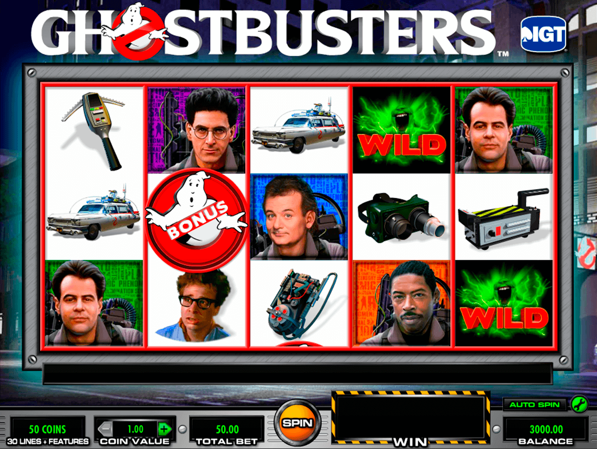 ghostbusters igt gokkast