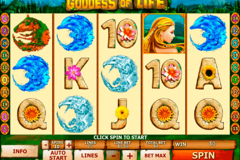 goddess of life playtech gokkast