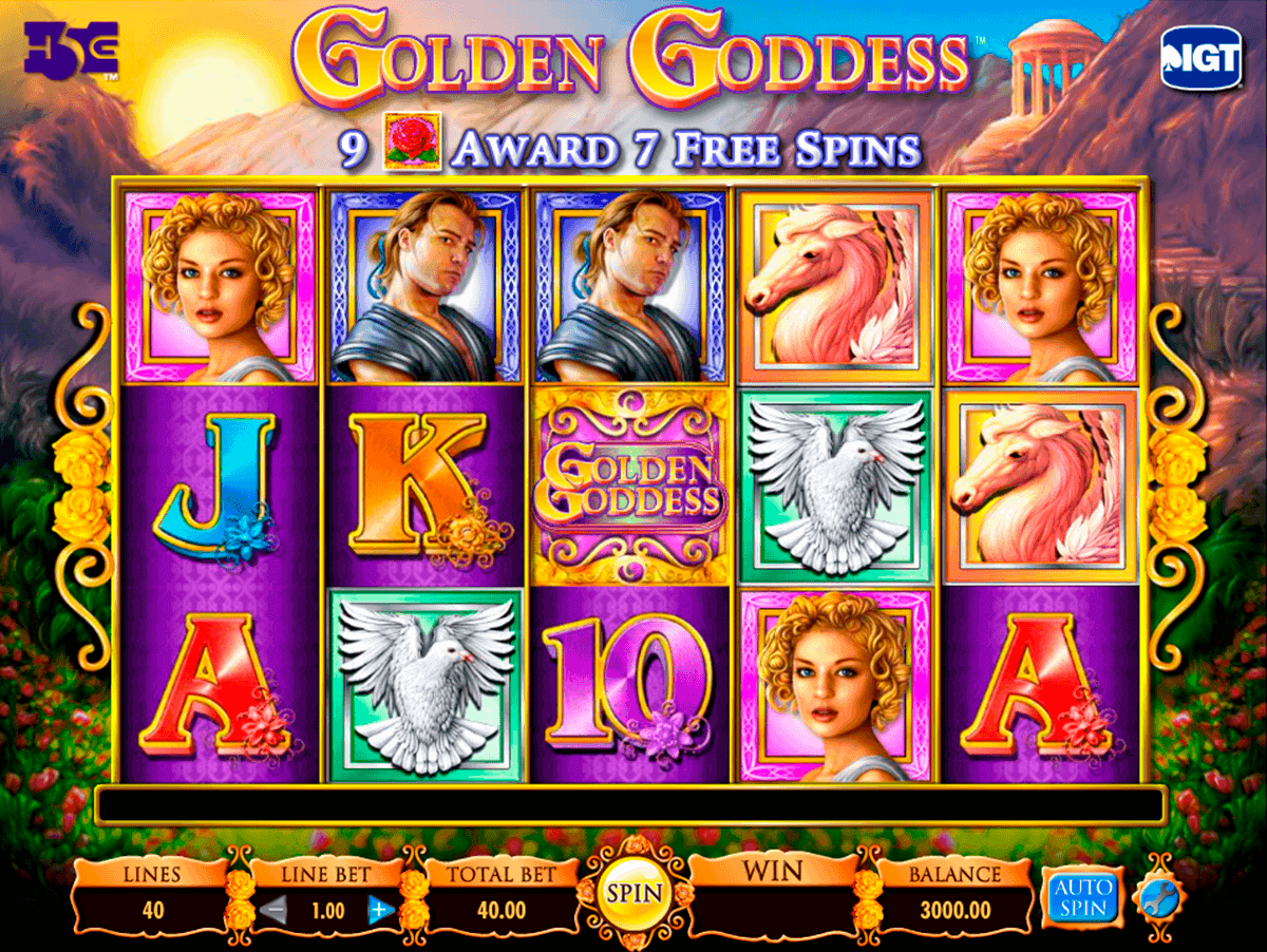 golden goddess igt gokkast 