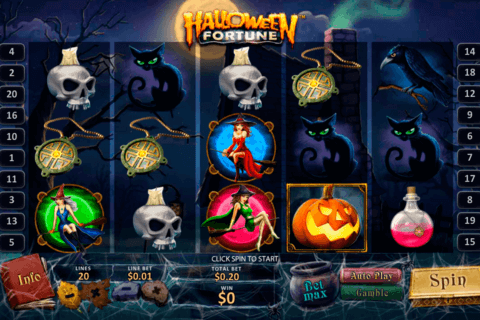 halloween fortune playtech gokkast