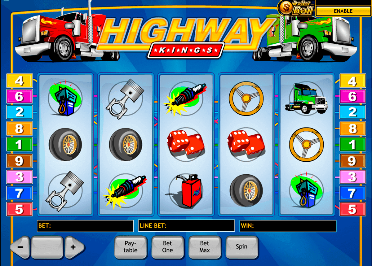 highway kings playtech gokkast 