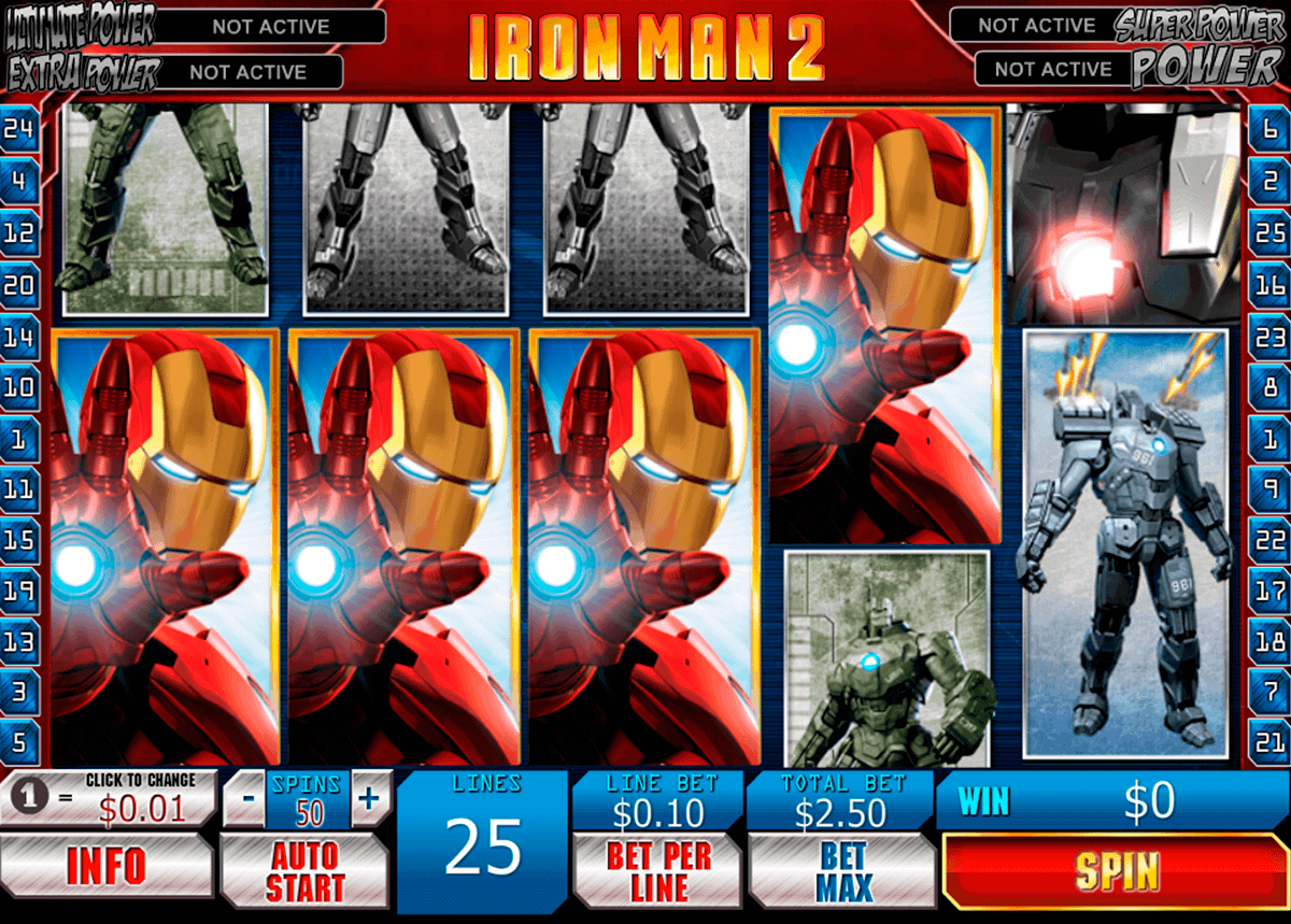 iron man playtech gokkast