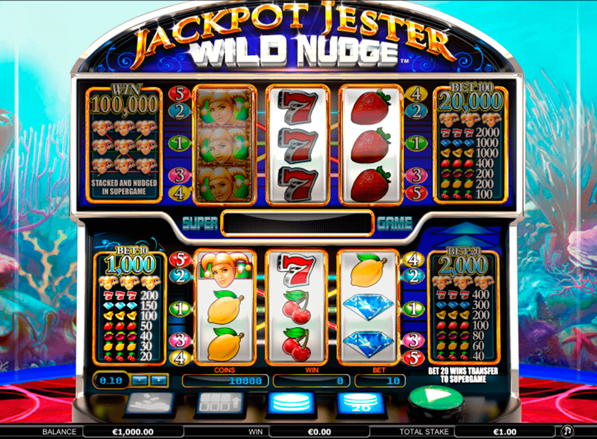 jackpot jester wild nudge nextgen gaming gokkast 