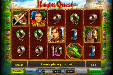 knights quest novomatic gokkast