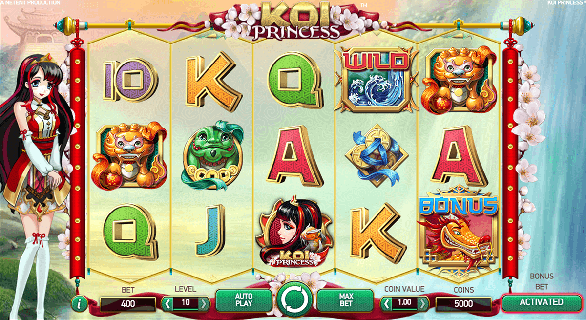 koi princess netent gokkast