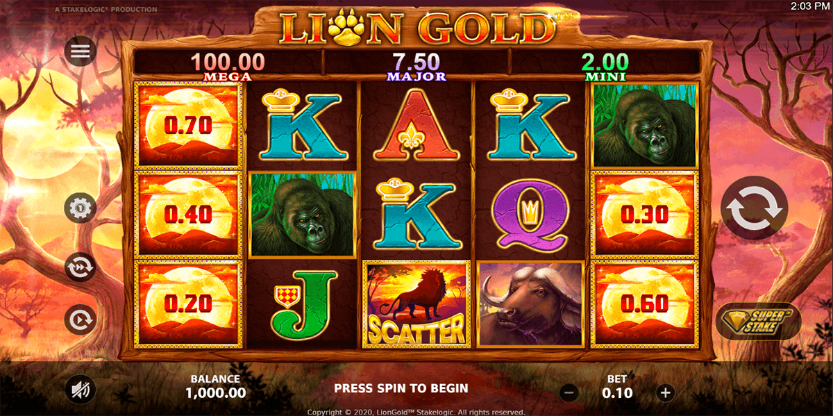 lion gold super stake edition stake logic 