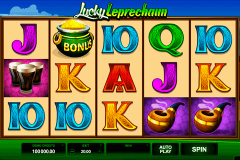 lucky leprechaun microgaming gokkast