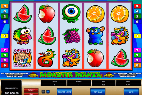 monster mania microgaming gokkast