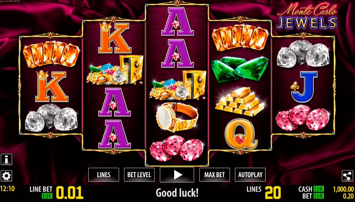 monte carlo jewels hd world match gokkast