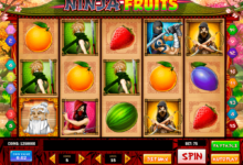 ninja fruits playn go gokkast