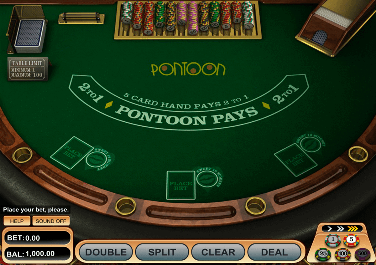 pontoon blackjack betsoft blackjack 