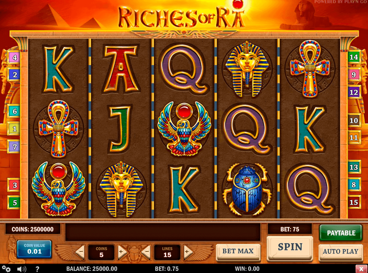 garden of riches online casino