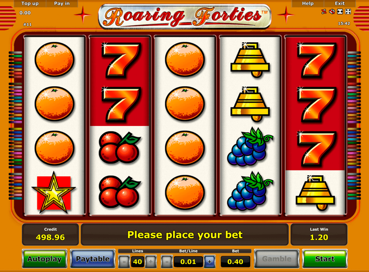 Gaminato Roaring Forties Slot Igra