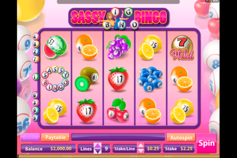sassy bingo microgaming bingo