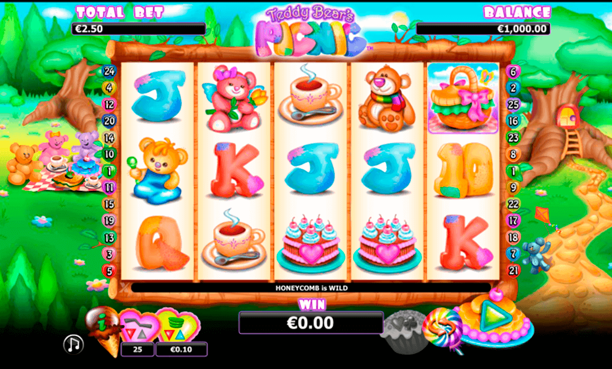 teddy bears picnic netgen gaming gokkast