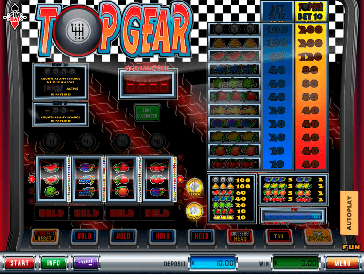 top gear simbat gokkast