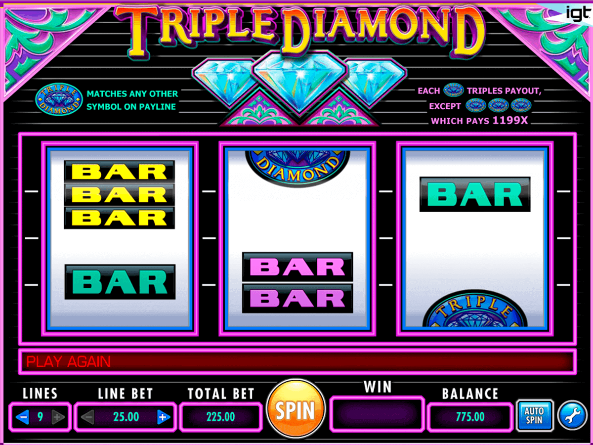 triple diamond igt gokkast