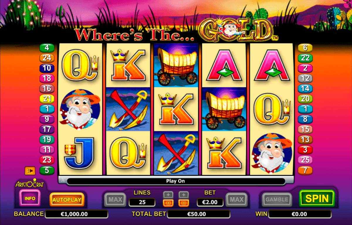 wheres the gold aristocrat gokkast